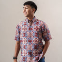 Merekah - Mandalas Kemeja Batik Pria Premium Lengan Pendek - Mandalas