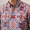 Merekah - Mandalas Kemeja Batik Pria Premium Lengan Pendek - Mandalas
