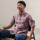 Merekah - Mandalas Kemeja Batik Pria Premium Lengan Pendek - Mandalas