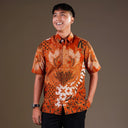 Mertapa - Mandalas Kemeja Batik Pria Premium Lengan Pendek - Mandalas