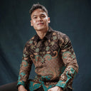 Meru - Mandalas Kemeja Batik Pria Premium Lengan Panjang - Mandalas