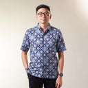 Mervi - Mandalas Kemeja Batik Pria Premium Lengan Pendek - Mandalas