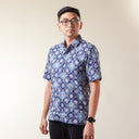 Mervi - Mandalas Kemeja Batik Pria Premium Lengan Pendek - Mandalas