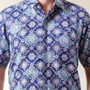 Mervi - Mandalas Kemeja Batik Pria Premium Lengan Pendek - Mandalas