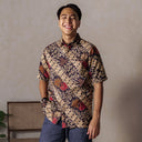 Mika - Mandalas Kemeja Batik Pria Premium Lengan Pendek - Mandalas