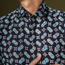 Mitang - Mandalas Kemeja Batik Pria Premium Lengan Pendek - Mandalas