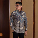 Miviru - Mandalas Kemeja Batik Pria Premium Lengan Panjang - Mandalas