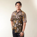 Montano - Mandalas Kemeja Batik Pria Premium Lengan Pendek - Mandalas