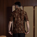 Moona - Mandalas Kemeja Batik Pria Premium Lengan Pendek - Mandalas