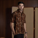 Moona - Mandalas Kemeja Batik Pria Premium Lengan Pendek - Mandalas