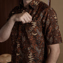 Moona - Mandalas Kemeja Batik Pria Premium Lengan Pendek - Mandalas