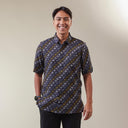 Mottedian - Mandalas Kemeja Batik Pria Premium Lengan Pendek - Mandalas