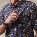 Mottedian - Mandalas Kemeja Batik Pria Premium Lengan Pendek - Mandalas