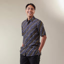 Mottedian - Mandalas Kemeja Batik Pria Premium Lengan Pendek - Mandalas