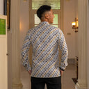 Motteo - Mandalas Koko Kemeja Batik Pria Premium Lengan Panjang - Mandalas