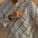 Motteo - Mandalas Koko Kemeja Batik Pria Premium Lengan Panjang - Mandalas