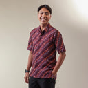 Motteruby - Mandalas Kemeja Batik Pria Premium Lengan Pendek - Mandalas