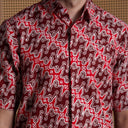 Mozaik - Mandalas Kemeja Batik Pria Premium Lengan Pendek - Mandalas