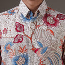 Mularum - Mandalas Kemeja Batik Pria Premium Lengan Pendek - Mandalas