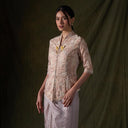 Nadine Lengan Panjang - Mandalas Atasan Kebaya Wanita Outer Tencel Jacquard Bordir Modern - Mandalas