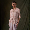 Nadine Lengan Panjang - Mandalas Atasan Kebaya Wanita Outer Tencel Jacquard Bordir Modern - Mandalas