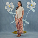 Nadira Peach - Mandalas Rok Lilit Batik Premium Wanita - Mandalas