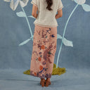 Nadira Peach - Mandalas Rok Lilit Batik Premium Wanita - Mandalas