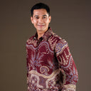 Nagadara - Mandalas Kemeja Batik Pria Premium Lengan Panjang - Mandalas