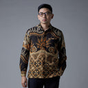 Nagadian - Mandalas Kemeja Batik Pria Premium Lengan Panjang - Mandalas