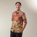 Nagata - Mandalas Kemeja Batik Pria Premium Lengan Pendek - Mandalas
