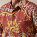 Nagata - Mandalas Kemeja Batik Pria Premium Lengan Pendek - Mandalas