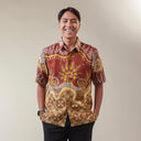 Nagata - Mandalas Kemeja Batik Pria Premium Lengan Pendek - Mandalas