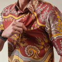 Nagata - Mandalas Kemeja Batik Pria Premium Lengan Pendek - Mandalas