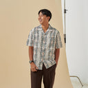 Nalu - Lohara Kemeja Pria Premium Relaxed Fit - Mandalas