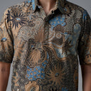 Naublu - Mandalas Kemeja Batik Pria Premium Lengan Pendek - Mandalas