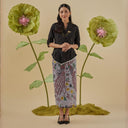 Naura Black - Mandalas Rok Lilit Batik Premium Wanita - Mandalas