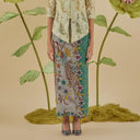 Naura Green - Mandalas Rok Lilit Batik Premium Wanita - Mandalas