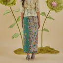 Naura Green - Mandalas Rok Lilit Batik Premium Wanita - Mandalas