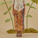 Naura Navy - Mandalas Rok Lilit Batik Premium Wanita - Mandalas