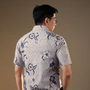 Navirum - Mandalas Kemeja Batik Pria Premium Lengan Pendek - Mandalas