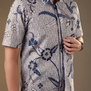 Navirum - Mandalas Kemeja Batik Pria Premium Lengan Pendek - Mandalas