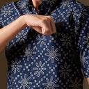 Nayaka - Mandalas Premium Men’s Short Sleeve Batik Shirt - Mandalas