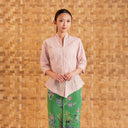 Nayara Long Sleeve - Mandalas Women's Modern Embroidered Cotton Kebaya Top - Mandalas