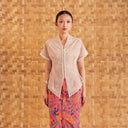 Nayara Short Sleeve – Mandalas Women's Modern Embroidered Cotton Kebaya Top - Mandalas