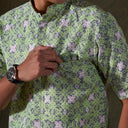 Ngajo - Mandalas Koko Kemeja Batik Pria Premium Lengan Pendek - Mandalas