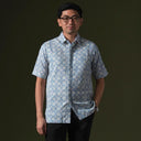 Ngatih - Mandalas Kemeja Batik Pria Premium Lengan Pendek - Mandalas