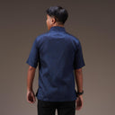Nilakandra - Mandalas Kemeja Tenun Pria Handmade Lengan Pendek Premium - Mandalas