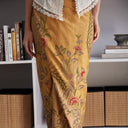 Ningrana - Mandalas Set Sarimbit Couple Kemeja Lengan Panjang dan Rok Batik Premium - Mandalas