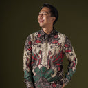 Niranjo - Mandalas Kemeja Batik Pria Premium Lengan Panjang - Mandalas