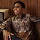 Niranka - Mandalas Kemeja Batik Pria Premium Lengan Panjang - Mandalas